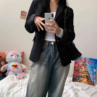 [Every Season's Trend!] Oversized Basic Midi Jacket (3 Colors)