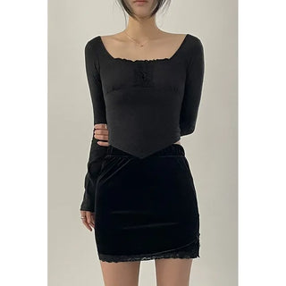 Vintage Ankle Blouse Tee
