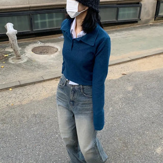Ford collar knit