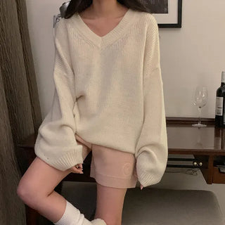 TIME Loose Long Knit