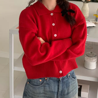 Rojo Collared Cardigan