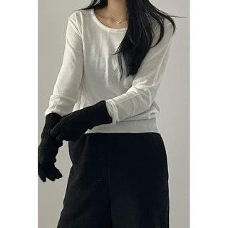 Youth U-neck Knit