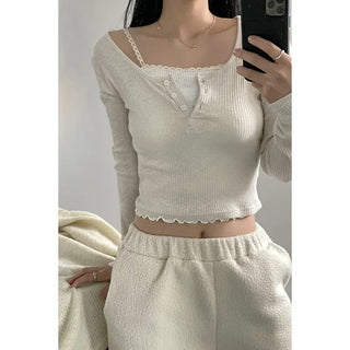 Fondue Button Tee