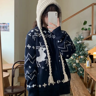 Carol Rudolph Knit Zip-up