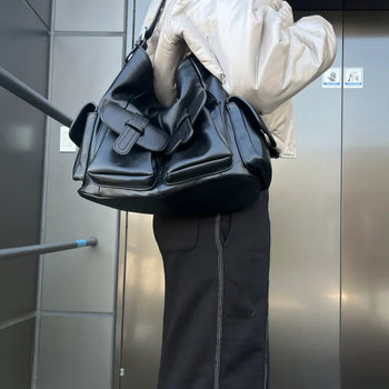 Pocket Two-Way Shoulder Bag (2 colors)