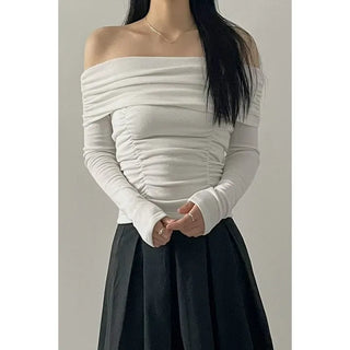 Move Shirring Off-Tee