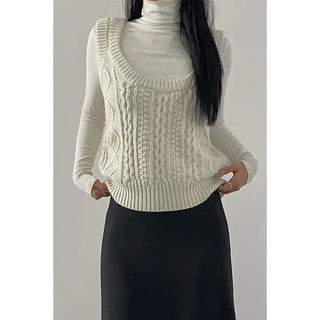 Acro knit vest