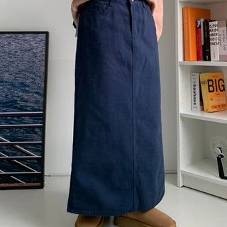 Urban Peach Brushed Long Skirt
