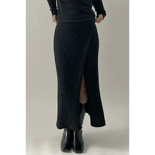 Mdem Knit Wrap Skirt