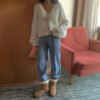 Ted wide denim pants