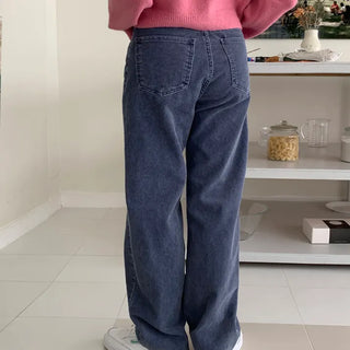 Brick corduroy pants