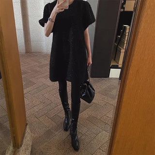 Earth Semi-Square Long Boots