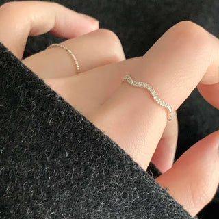 Half Cubic Wave Ring