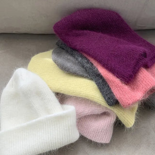 Alu Angora Beanie