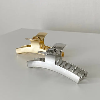square metal claw clip