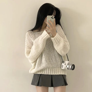Protective Instinct Avant-Grip Boat Neck Mesh Long Sleeve Knit