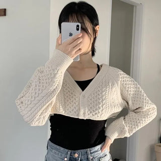 Poco Button Crop Bolero