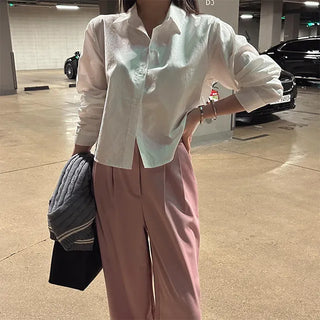 Heaven Cotton Crop Shirt