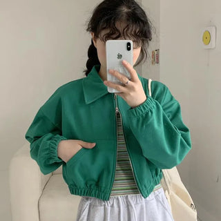 Choo Collar Crop 2-Way Jacket