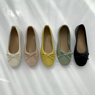 Balletcore Soft Ribbon Flat Shoes  Cushion Flats