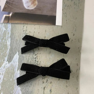 Ribbon hair clip (set of 2)