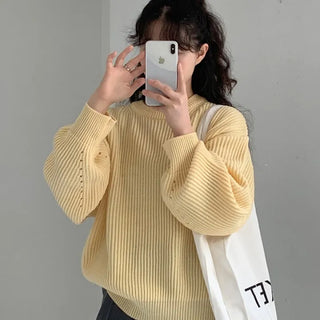 Loose bagel knit