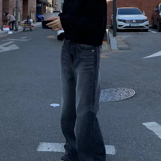 Frilled Hem Denim