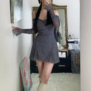 Kaya Hisnik Off-shoulder Dress
