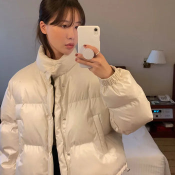 sunny short padding Winter Outerwear/Padded Jacket/Short Padded Jacket/Crop Padded Jacket/Insulated Padded Jacket