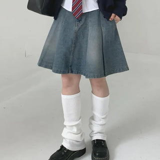 [OOT] Aki Tennis Denim Skirt