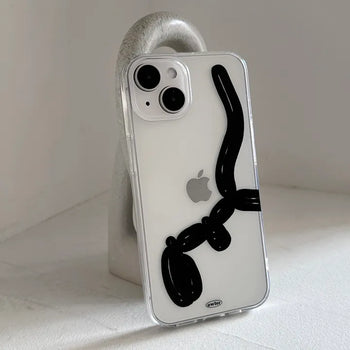 Balloon Doll Realistic Aesthetic iPhone Case