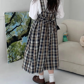 Hara checkered dress