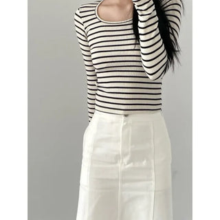 Cony Striped Color Block Tee