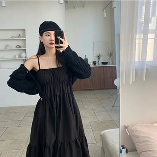 Maxi Frill Long Dress