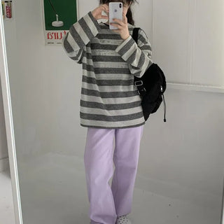 [UNISEX] Usually Striped Knit