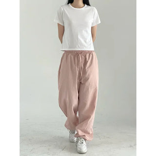 Nina Pink String Pants