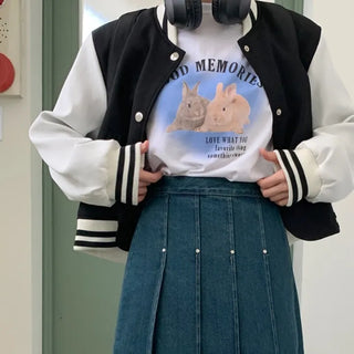 Market rabbit t-shirt