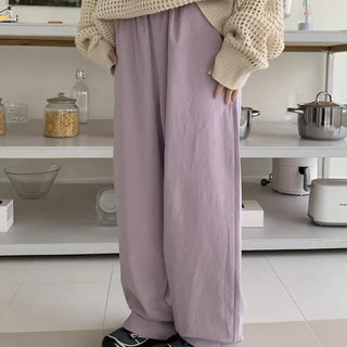 Work cotton elasticated cotton pants