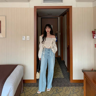 J Wide Denim Pants