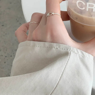 Cubic Fish Dot Ring