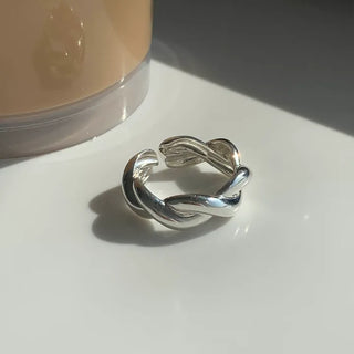Bold Twist Open Ring