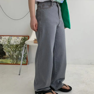 Haon straight denim pants
