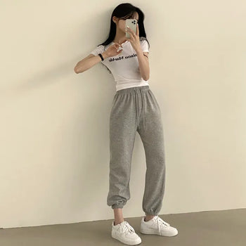 Swing-Around~ Elastic Waist Training Jogger Pants
