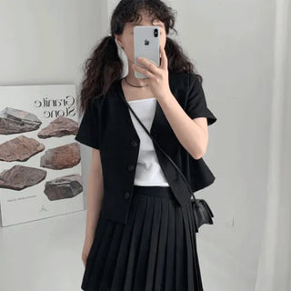 Matthew Crop Set-up Jacket