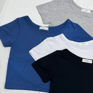 Standard Basic T-Shirt Crop Daily Tee colors