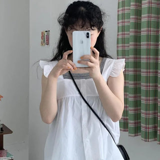 Rika frill blouse