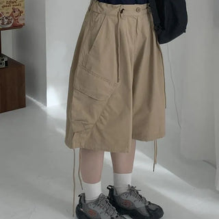 [UNISEX] Woni Cargo Half Pants