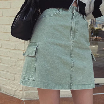Wiz Cargo Mini Skirt