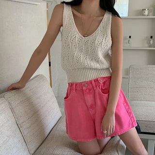 Neon Bijou quarter length pants