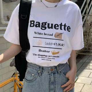 Baguette short-sleeved T-shirt